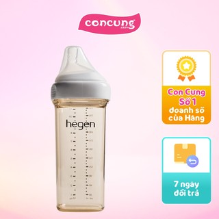 Bình sữa cao cấp PPSU Hegen 330ml (6M+)