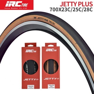 IRC Lốp Xe Đạp JETTY PLUS 700c 700X23C 700X25C 700X28C Lốp Xe Đạp Đường Trường Gấp Vành Gấp Retro Màu Vàng Bên