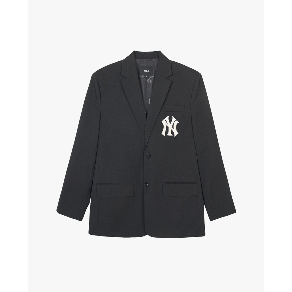 MLB - Áo blazer unisex tay dài phối nút cài Varsity 3AJKV0141-50BKS