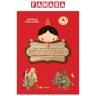 Sách Những Cuộc Phiêu Lưu Của Pinocchio - Song Ngữ Việt-Anh