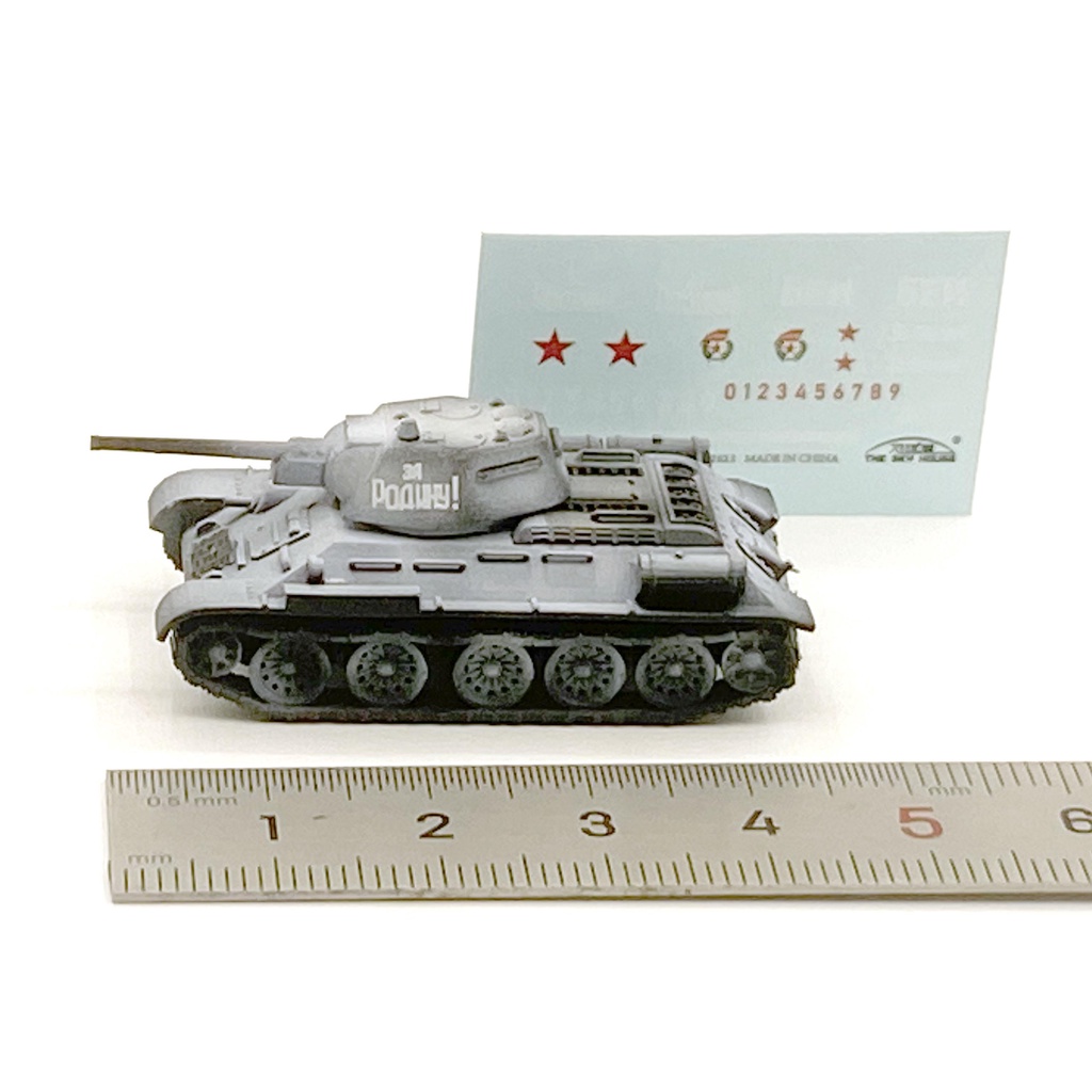 Xe Tăng Nga t34-76 Tỉ Lệ 1 / 144 Chất Lượng Cao