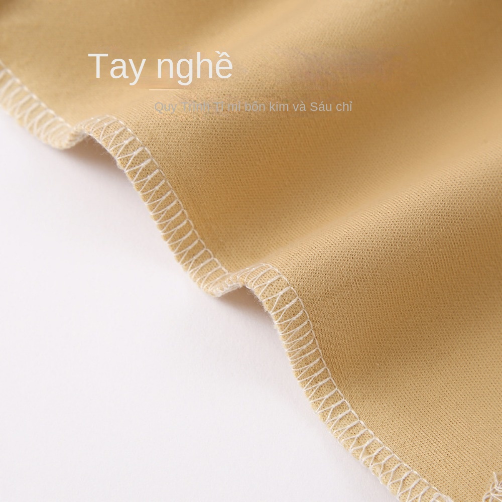 Áo Thun cotton Tay Dài Thời Trang Xuân Thu Dành Cho Bé