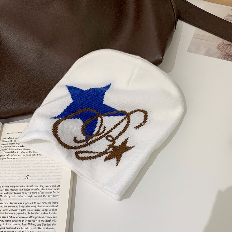 Mũ Len Dệt Kim Phong Cách hip hop Đường Phố