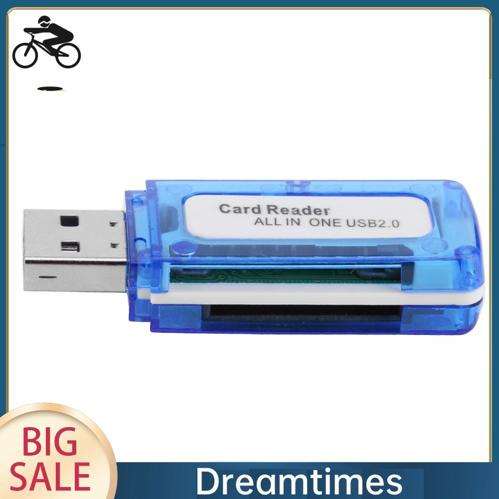 Đầu Đọc Thẻ Nhớ usb 2.0 4 Trong 1 1 Cho micro sd tf m2