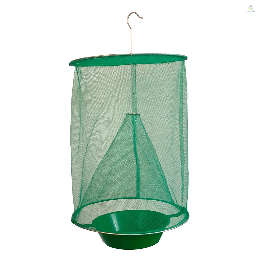 (nancy1314) Lồng Bắt Ruồi Có Thể Gập Lại Kèm Chậu Trồng Cây Trong Vườn