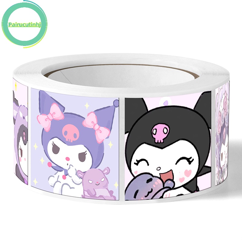 Cuộn 500 Miếng Dán Trang Trí Họa Tiết Biểu Cảm Khuôn Mặt Dễ Thương vn