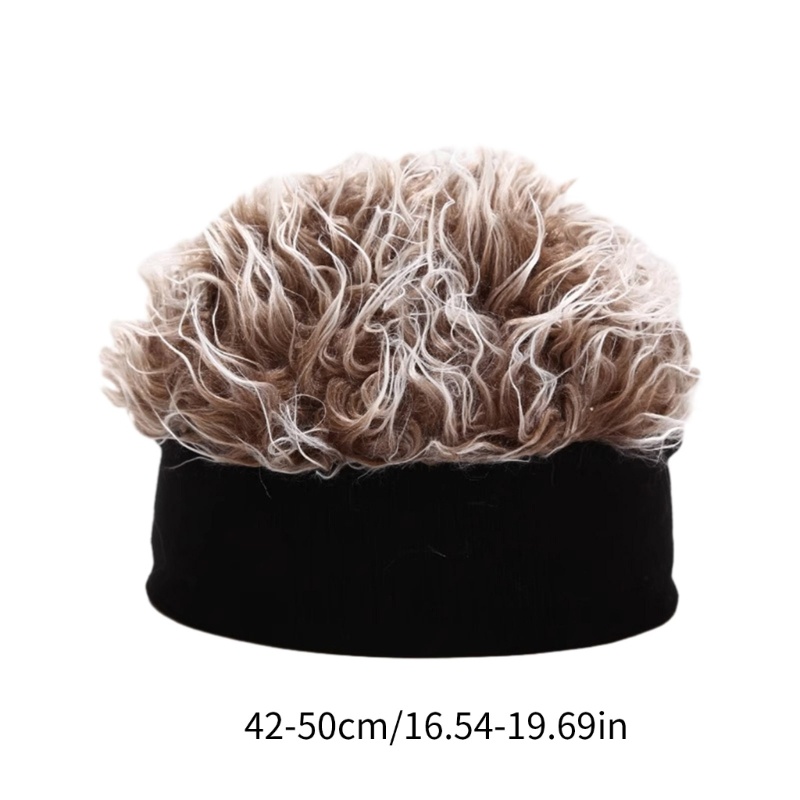 Mũ Đội Có Tóc Giả hip hop Đường Phố Dễ Thương Thời Trang Mùa Đông 2023 Cho Bé Trai / Gái