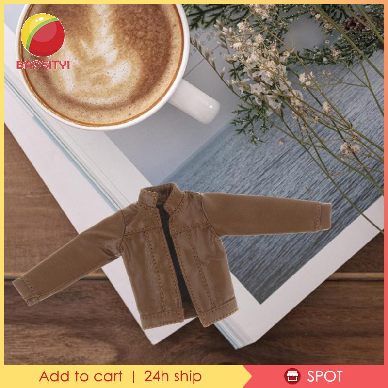 Áo Khoác Da Cho Mô Hình 6 '' inch Tỉ Lệ 1 / 12
