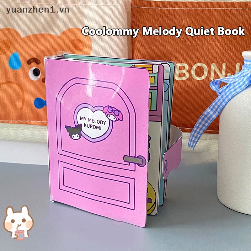 Zhen Kawaii Bộ Đồ Chơi Xếp Hình Dán sanrio kuromi Hoạt Hình Sáng Tạo Vui Nhộn diy Cho Trẻ Em vn