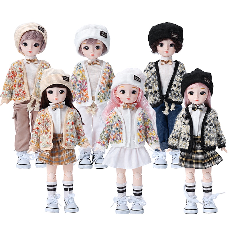 Set Đồ Chơi Búp Bê 28-30cm Tỉ Lệ 1 / 6