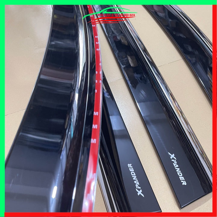 Vè che mưa cho ô tô Xpander 2018-2023 chỉ inox bảo vệ xe