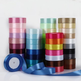 Cuộn Ruy Băng Lụa Trơn Bản Rộng 2cm