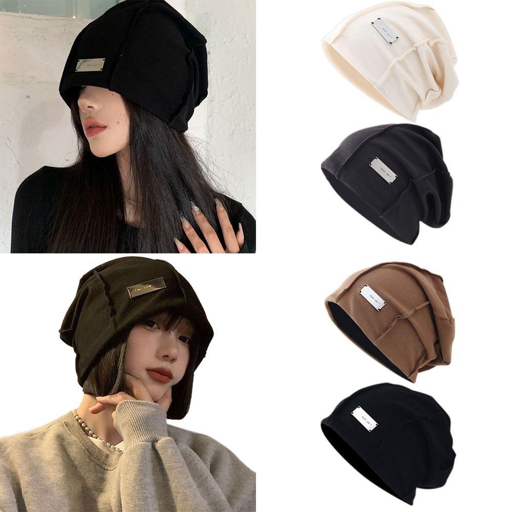 Nón Trùm Đầu Dày Dặn Ấm Áp Chống Lạnh Phong Cách hip hop Thời Trang Thu Đông Cho Nữ