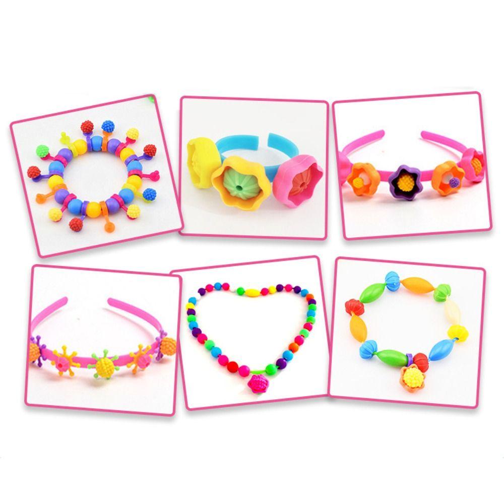 Maurice Bộ 200 Hạt Xếp Hình Công Chúa pop Hạt pop diy Nhiều Màu Sắc