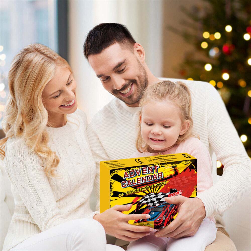 Christmas  Advent Calendar 24  Racing Car Toys