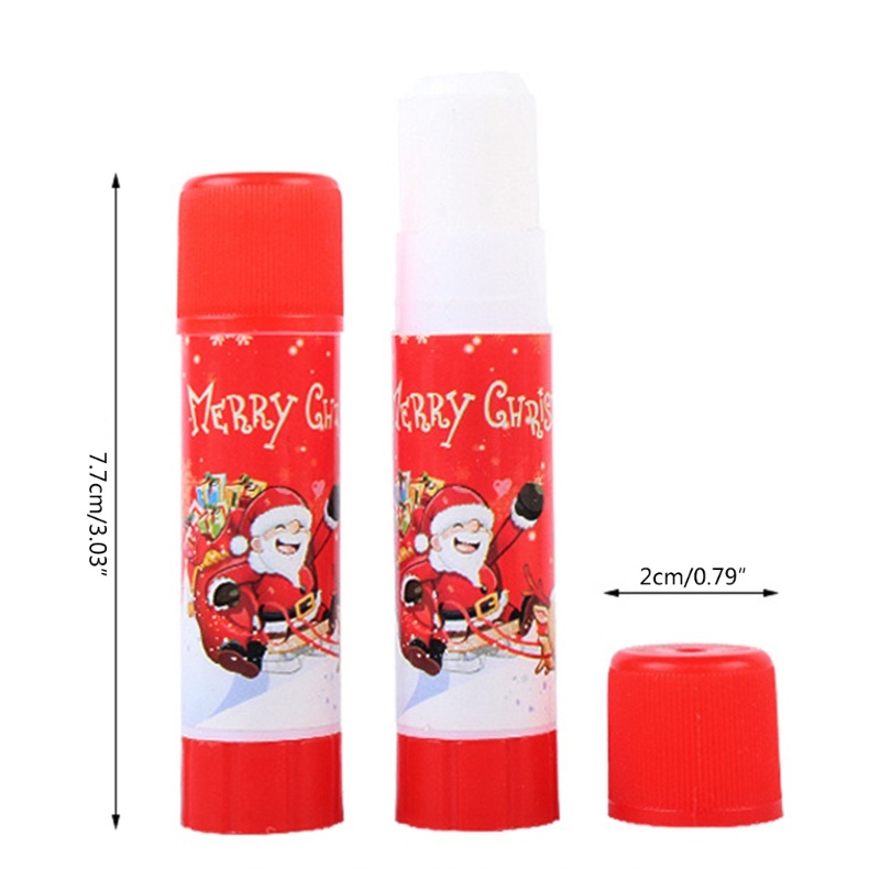 Keo Dán Màu Trắng Giáng Sinh Dễ Thương Cho Bé