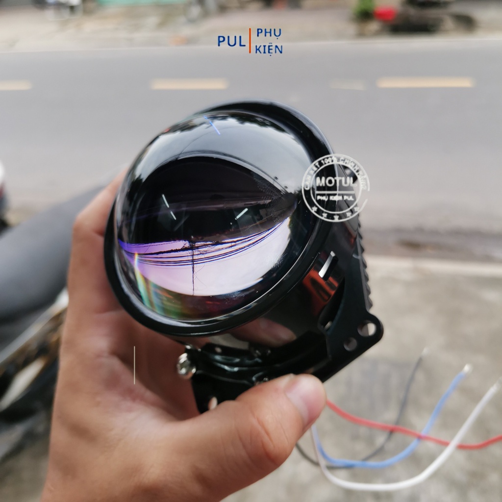 Đèn pha led bi cầu KENZO S500 PRO 2023 công suất 55/65W giá 1 bóng