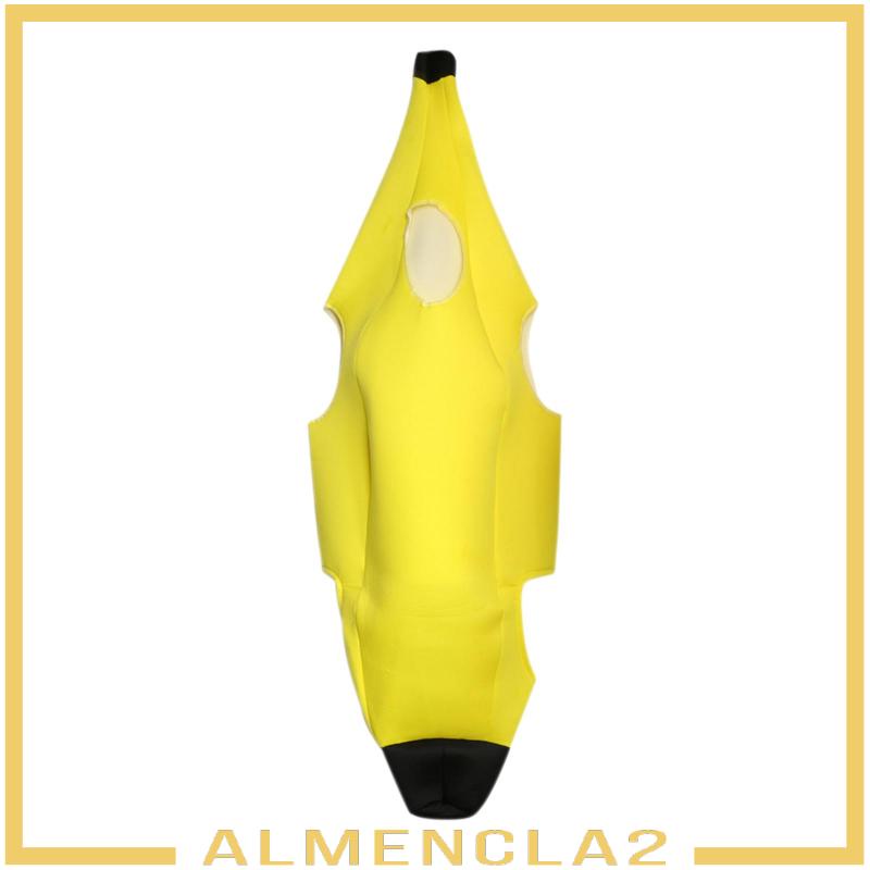 Bộ Áo Liền Quần Hóa Trang Trái Chuối Dễ Thương Cho halloween