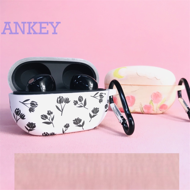 For Sony WF-1000XM5 Case Protective Silicone WF1000XM5 1000XM5 Cute Cartoon Covers Bluetooth Earphone Shell Headphone Portable