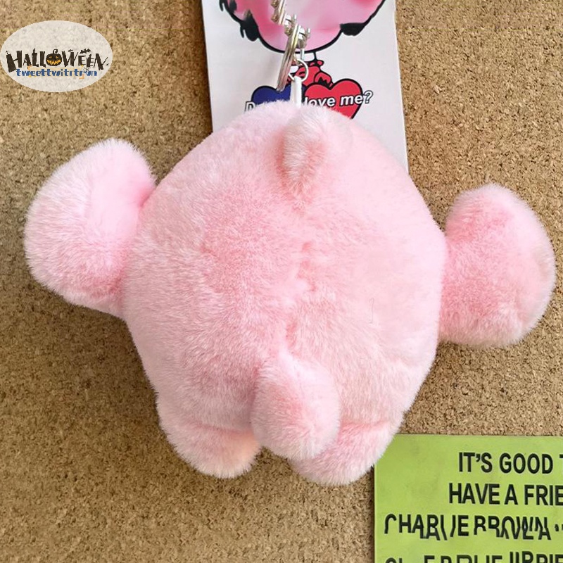 Tri Móc Khóa Hình Cá Mập Nhồi Bông Dễ Thương