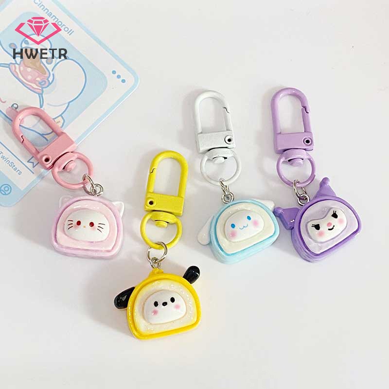 SANRIO Móc Khóa Hình Búp Bê Hoạt Hình kuromi melody cinnamoroll pochacco Dễ Thương Mới