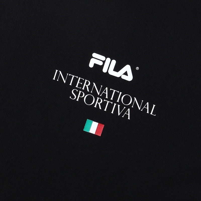 Áo Thun Oversize Tay Ngắn Thời Trang, Áo Phông Nam Nữ Fila International Sportiva Logo-250gsm - ROYAL T&T