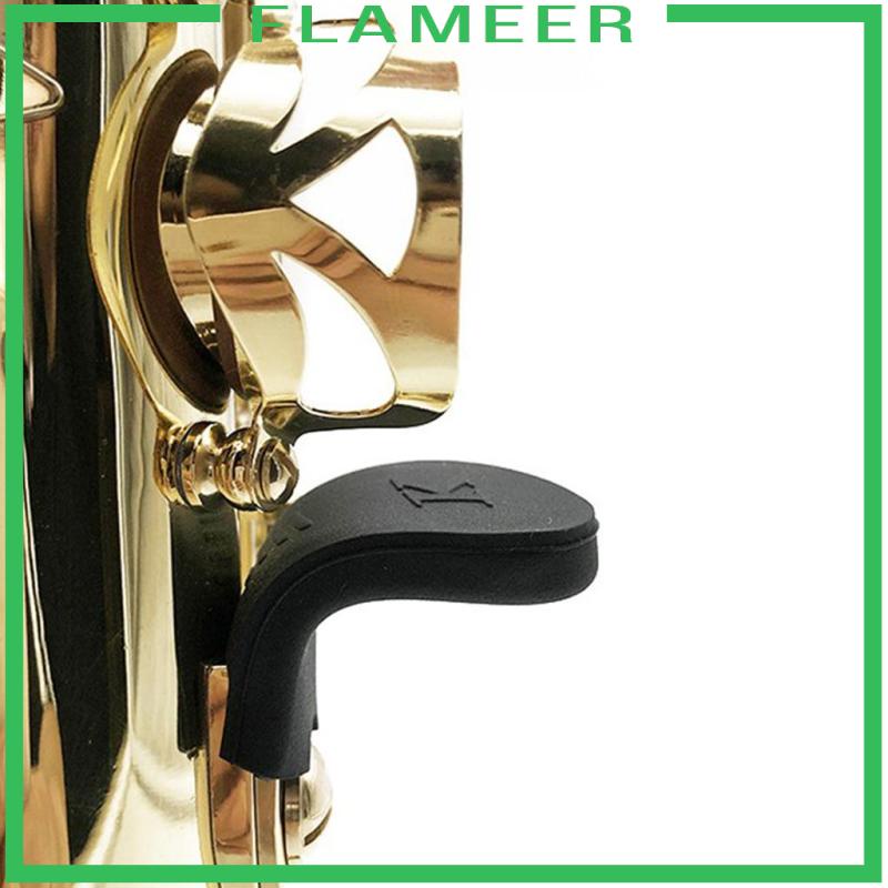 Đệm Cao Su Đỡ Ngón Tay Cho Kèn saxophone alto tenor soprano sax Đen