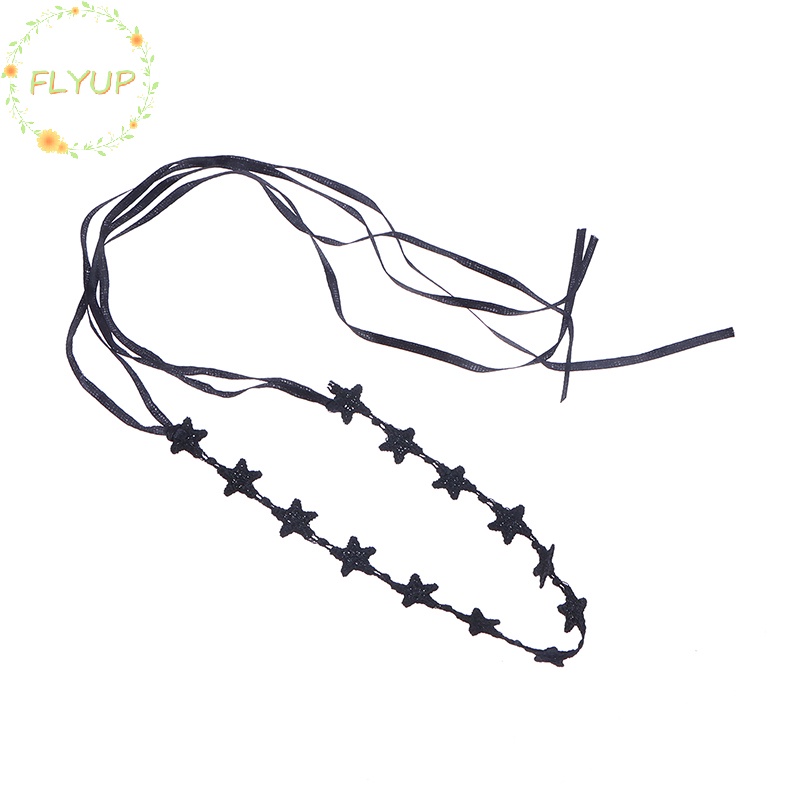 Flyup Vòng Cổ choker Ren Màu Đen Hình Ngôi Sao Phong Cách gothic Thời Trang Cho Nữ vn