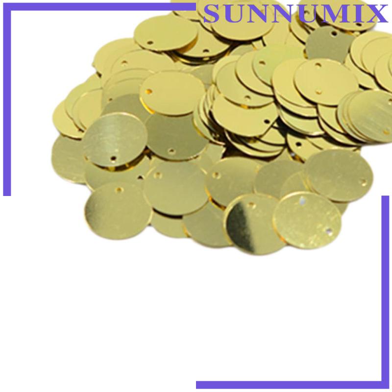 Set 130 / 10g Hạt Kim Sa Tròn Đính Quần Áo