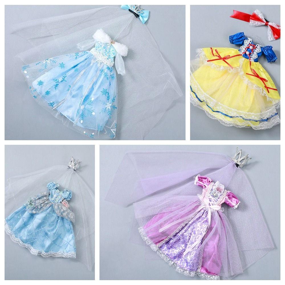 Bộ Đầm Công Chúa Bằng Vải cotton Dễ Thương Cho Búp Bê 11 inch 30cm 11 inch
