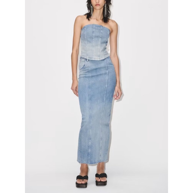 Zara Bộ Áo Nịt Ngực + Chân Váy Thời Trang Mùa Thu Dành Cho Nữ6870271  6840272