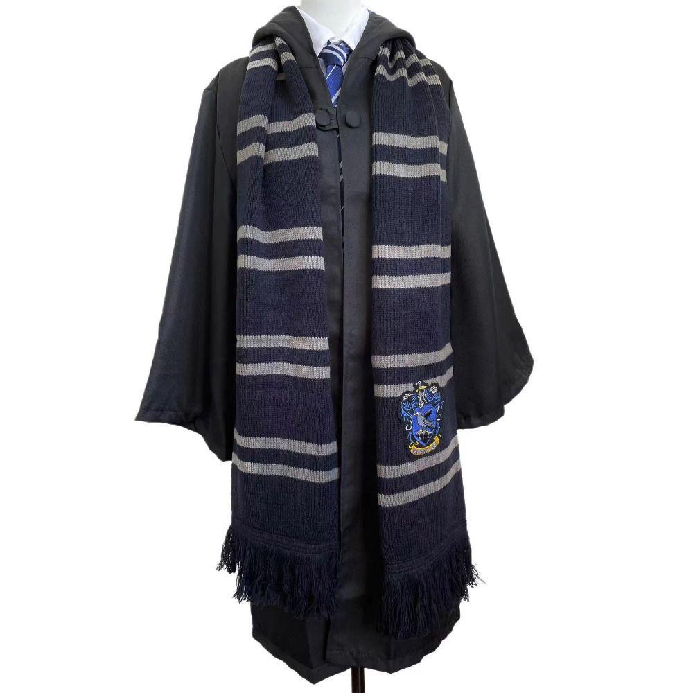 Khăn choàng len cashmere SKJK thêu họa tiết phong cách Harry Potter retro cosplay mùa thu đông