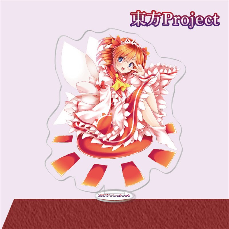 Mô hình Standee TouHou Project Collection Acrylic Hakurei Reimu Youmu Konpaku để bàn tượng nhựa acrylic trong suốt