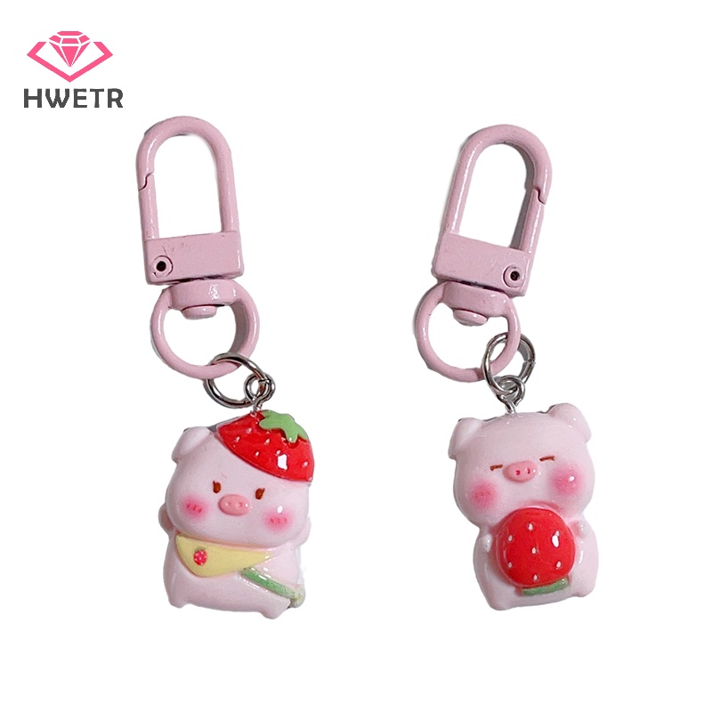 Móc Khóa Hình Chú Heo Đáng Yêu Dễ Thương Mới