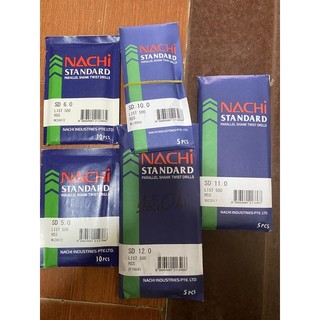 Mũi khoan nachi xịn 1 đến 5 li - giá 1 cái mũi khoan cao cấp