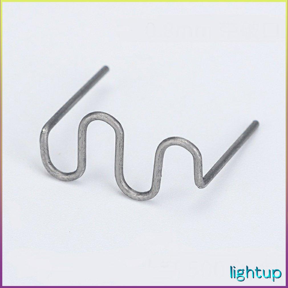 100Pcs Automobile Plastic Bumper Machine Repair Nails 0.8Mm