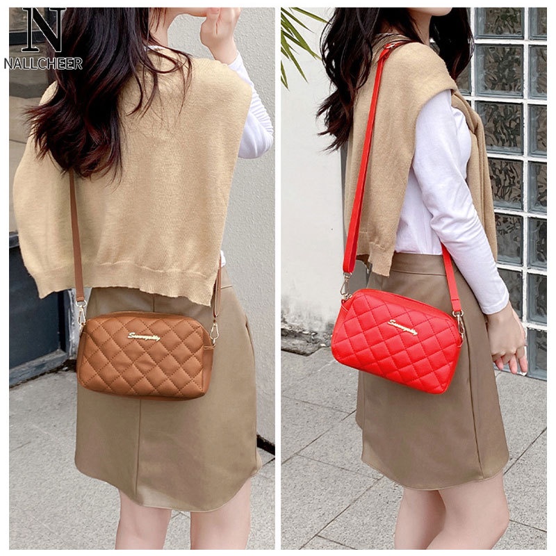 Túi Đeo Chéo Kim Cương Mới Cho Nữ