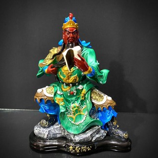 Tượng Quan Công , Quan Thánh Đọc Sách 30cm tamlinhvanhoaphamphatgiao