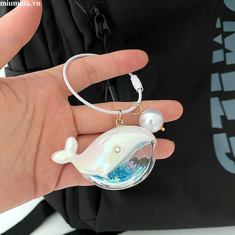 Miumiua🔮Móc Khóa Hình Cá Voi Dễ Thương