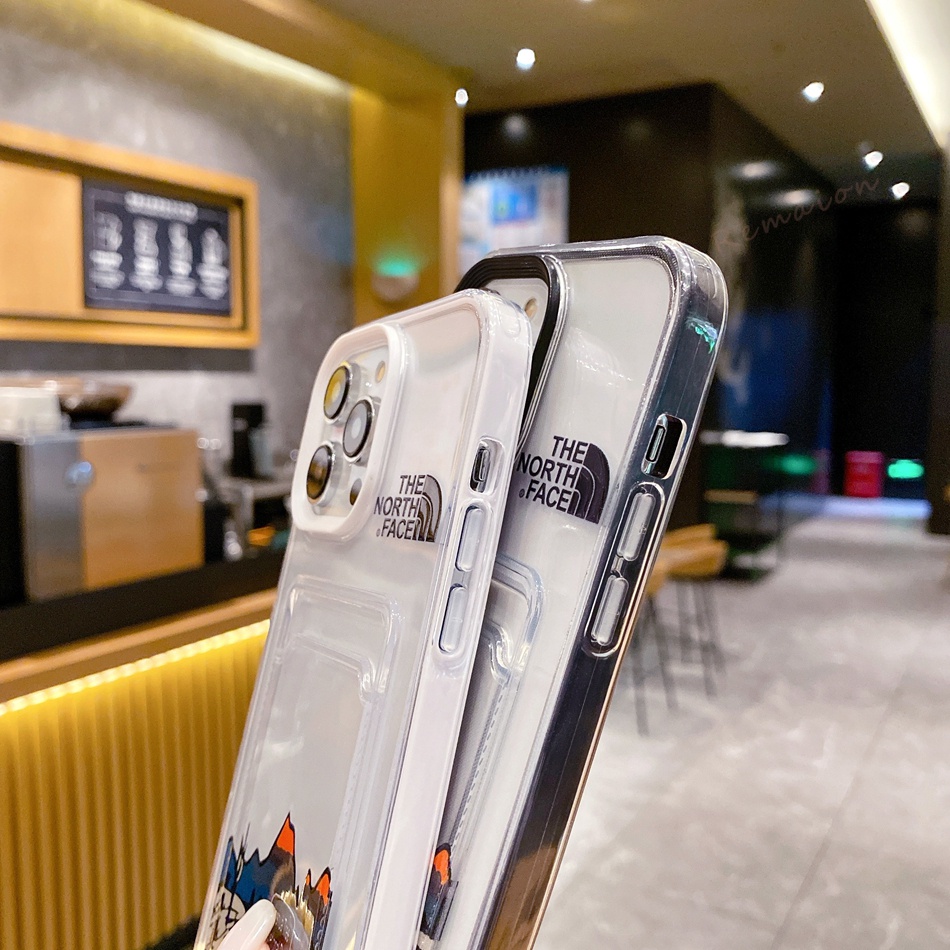 Ôp Điện Thoại Silicon Dẻo Kèm Ngăn Đựng Thẻ 3 Trong 1 Cho iphone 11 12 13 14 15 pro max 6 6s 7 8 plus x xr xs max se 2020 Ốp