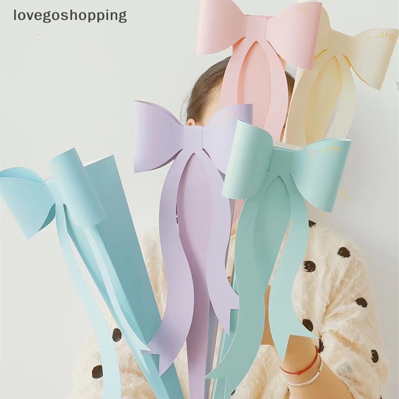 Hộp Đựng Quà Cưới Hình Nơ Hoa Hồng Xinh Xắn