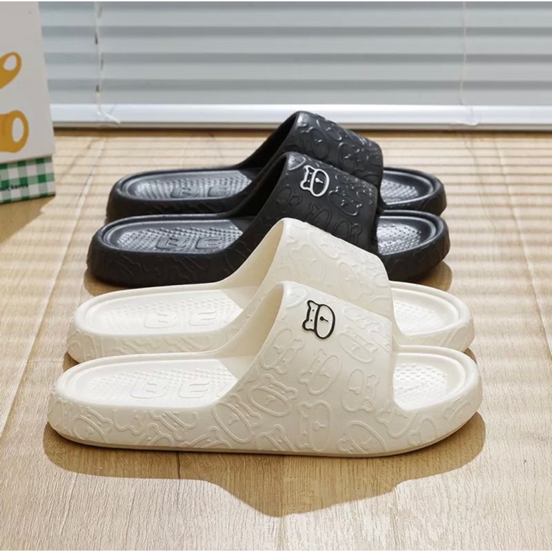 TKL Dép Quai Ngang Eva Đế Cao Hình Gấu