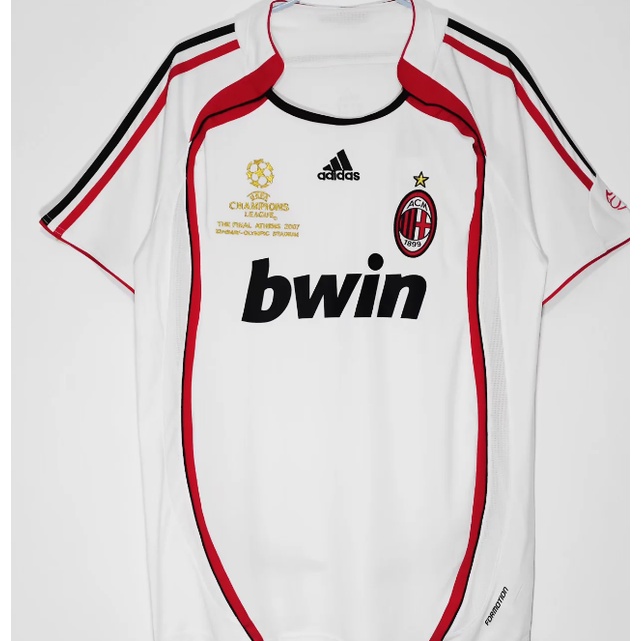 Áo Thun Bóng Đá Ngắn Tay Đội Tuyển Kakashi maldini ac milan 2006-2007