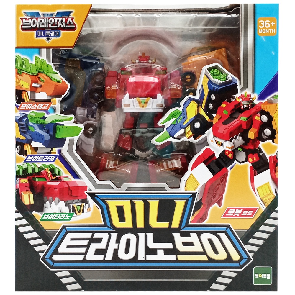 Đồ Chơi Mô Hình MINIFORCE - Robot Hộ Thần Tam Long Hợp Thể Trioh V - 503020