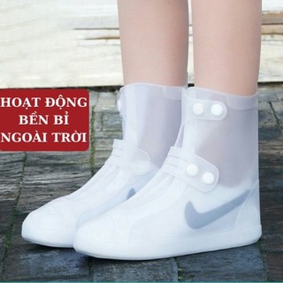 Ủng đi mưa silicon thời trang, Bọc giày đi mưa silicon chống trơn trượt cao cấp