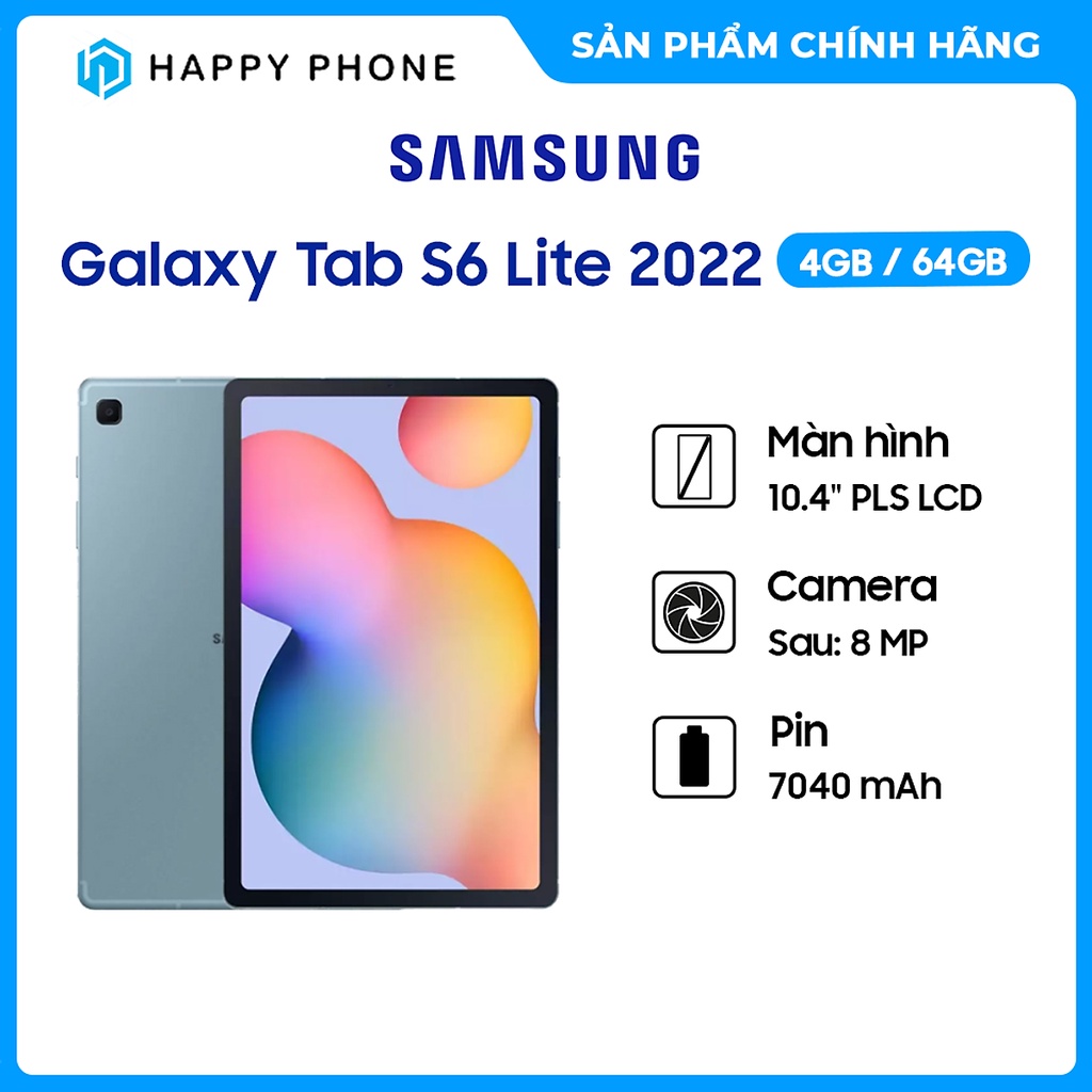 Máy Tính Bảng Samsung Galaxy Tab S6 Lite   SM-P619 ĐÃ KÍCH HOẠT BẢO HÀNH ĐIỆN TỬ - Hàng Chính Hãng
