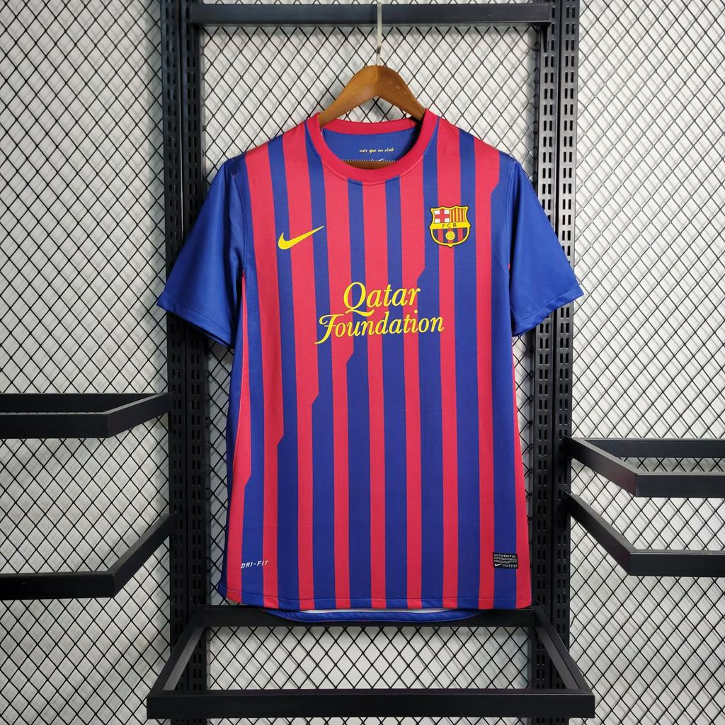 Áo Thun Họa Tiết Đội Bóng barcelona Phong Cách retro Cho Nam Size 05-06 08-09