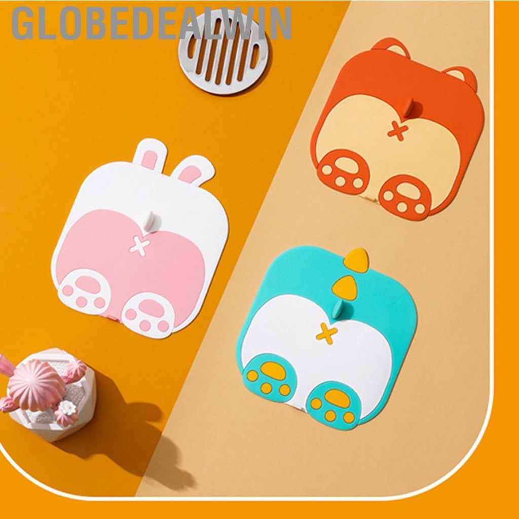 Globedealwin Floor Drain Cover  Shower Stopper Prevent Odour Silicone  Slip for Toilet