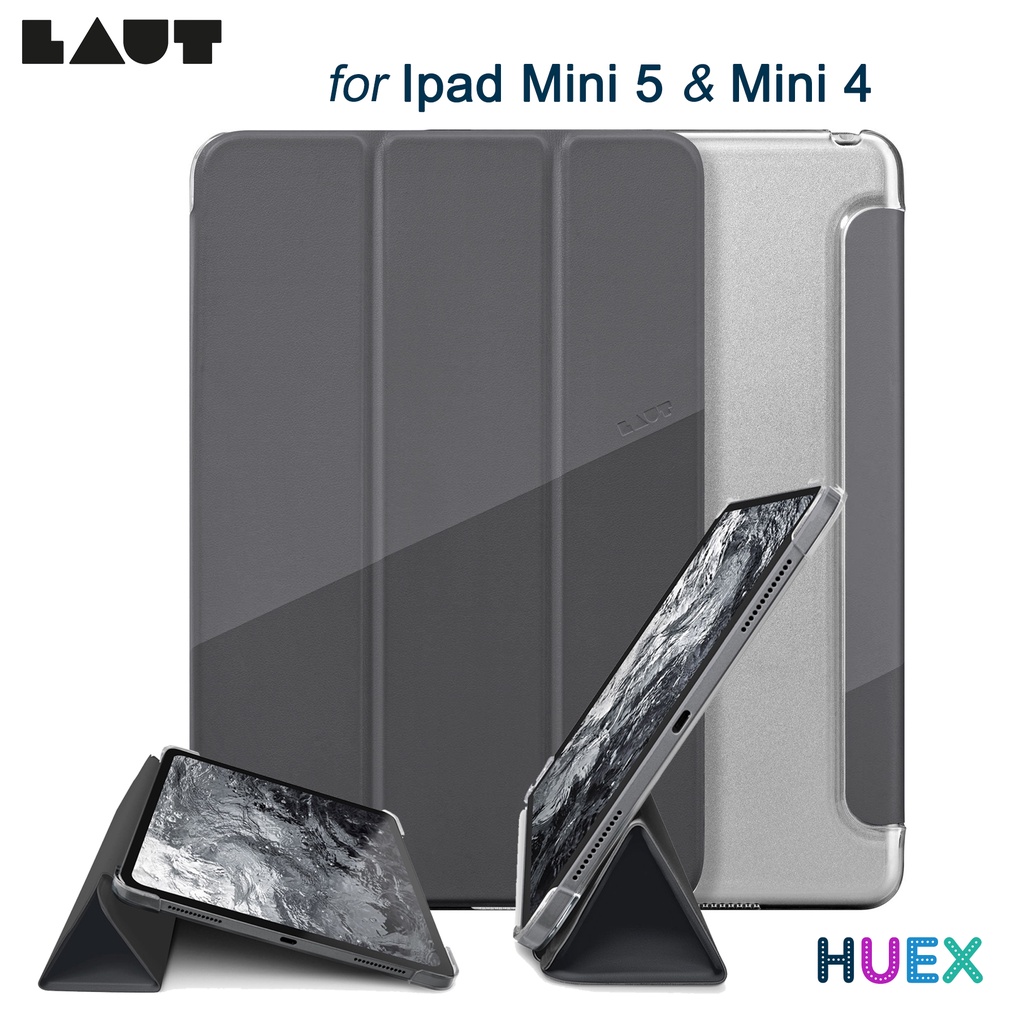 Ốp cho Ipad Mini 4 & Ipad Mini 5 Huex black - Chính hãng LAUT