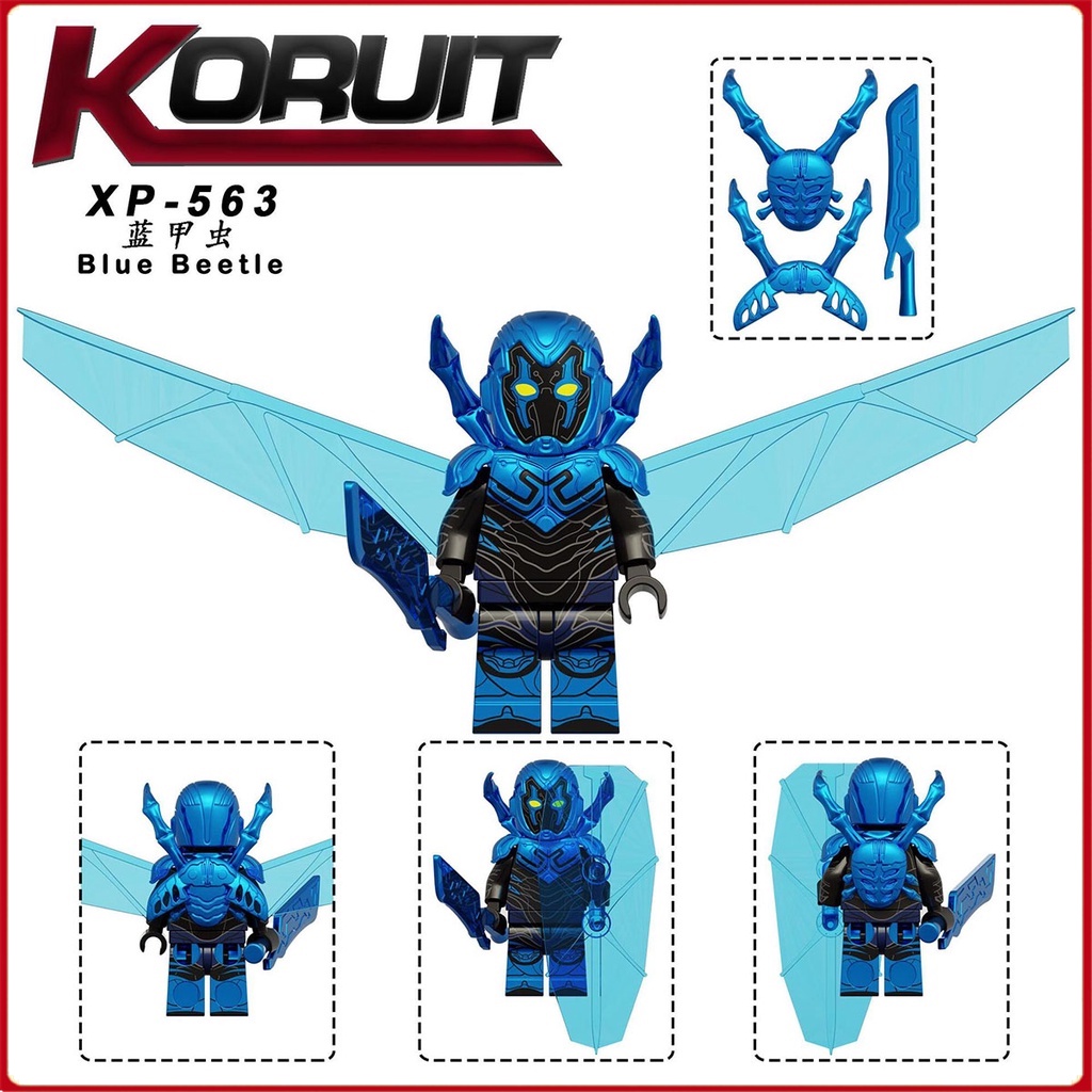 Đồ Chơi Lắp Ráp Mô Hình Nhân Vật Anh Hùng marvel